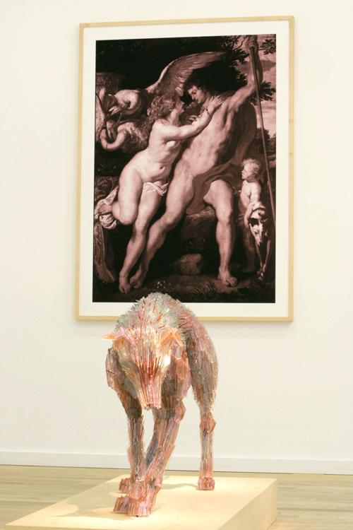 Venus and Adonis after Peter Paul Rubens